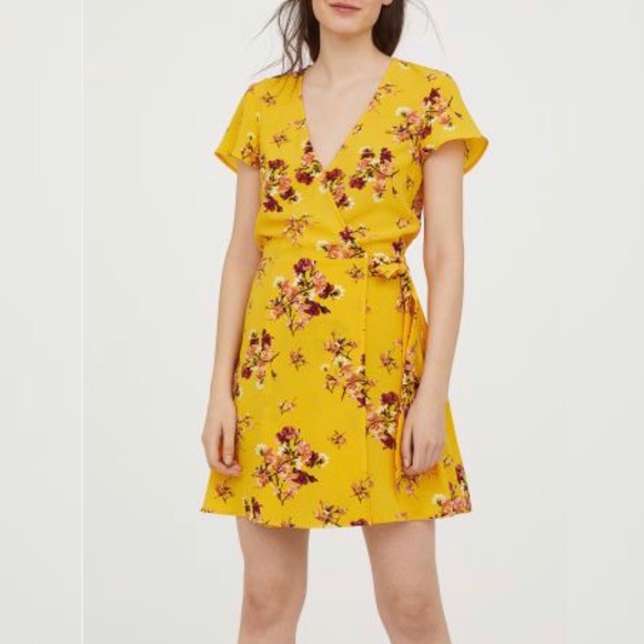 wrap around summer dresses